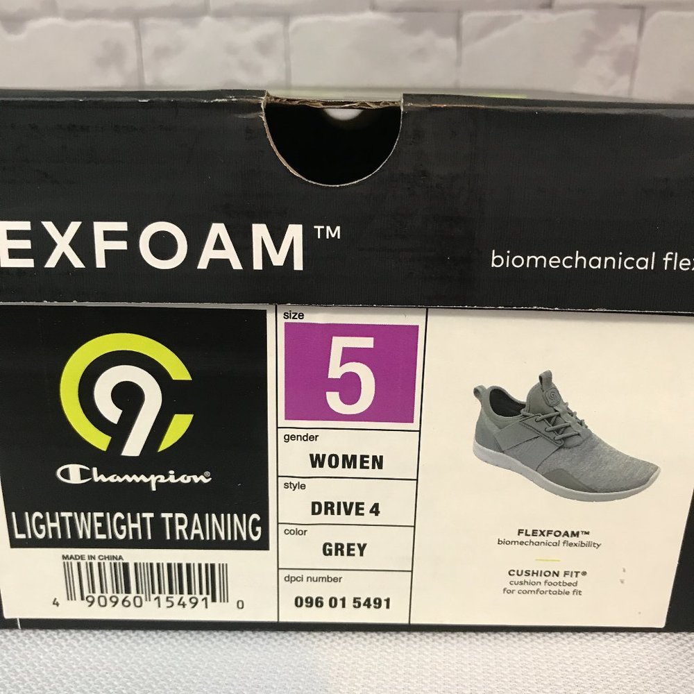 New~ Flexfoam Champion C9 Drive 4 Sneakers - Picture 6 of 6